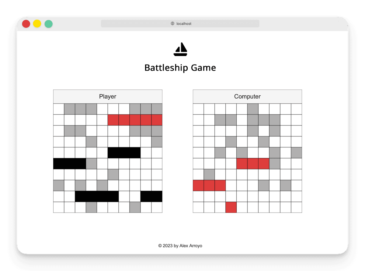 Battleship Game Screenshot